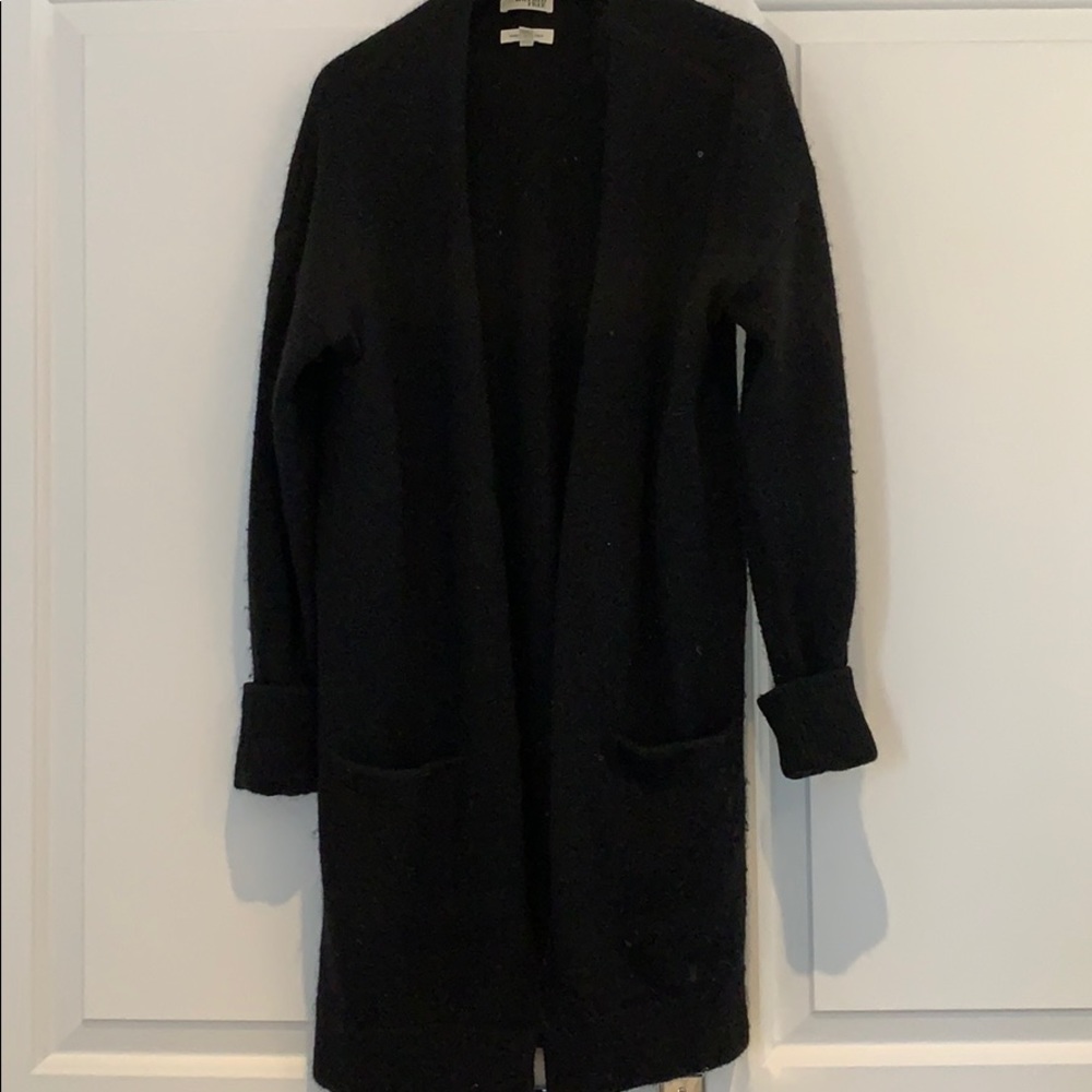 Wilfred Black Cardigan Sweater